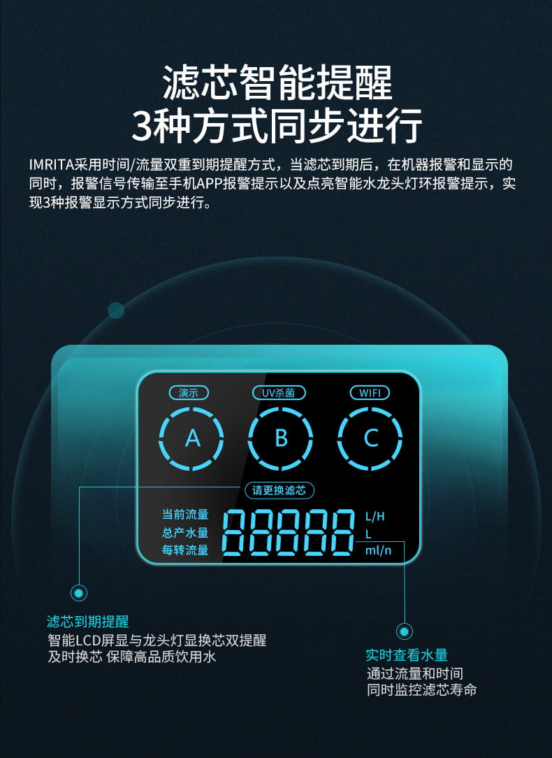 愛(ài)瑪特智能納濾凈水機(jī) IMT-V5